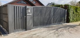 Ammerländer Zaunbau Gitterzäune Drehflügeltore