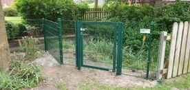 Ammerländer Zaunbau Gitterzäune Fußgängertür