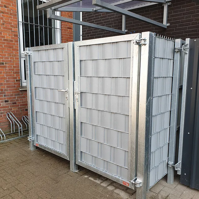 Ammerländer Zaunbau Gitterzäune Geschwungene Toranlage