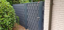 Ammerländer Zaunbau GmbH - Sichtschutzzaun mit Toranlage